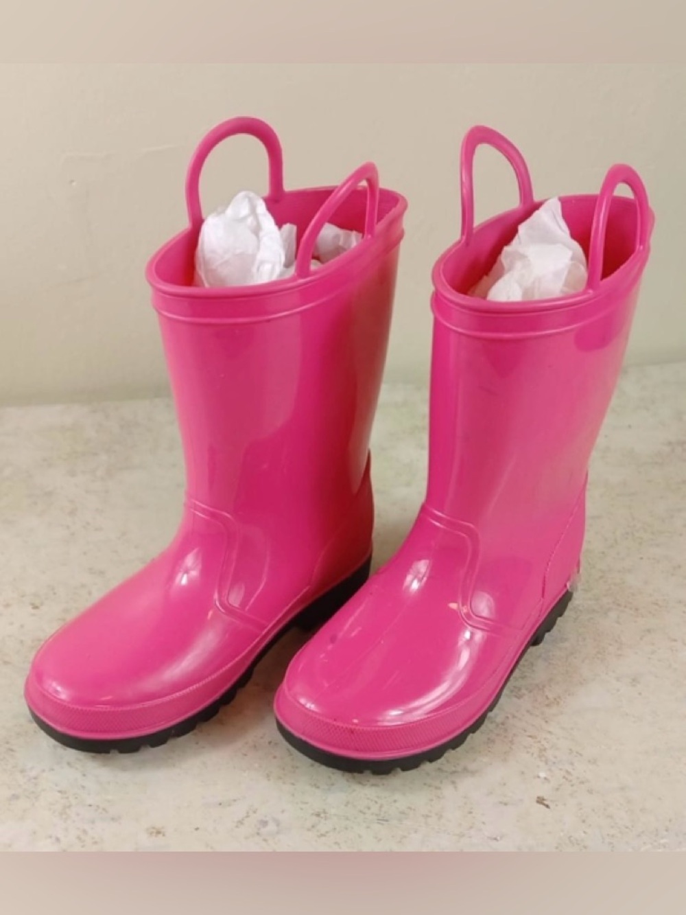 Girl's Toddler Arcade Rain Boot - Pink Size 12 - Picture 2 of 7